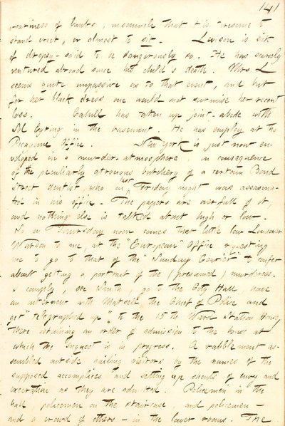 Thomas Butler Gunn Diaries: Cilt 8, sayfa 149, 3-7 Şubat 1857 by Thomas Butler Gunn