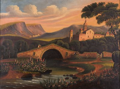 Köprülü İtalyan Sahnesi, 1840-1860 by Thomas Chambers