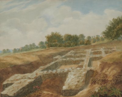 Kazı, Dağ, Roma Villası, Maidstone, Kent by Thomas Charles