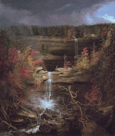 Kaaterskill Şelalesi, 1826 by Thomas Cole