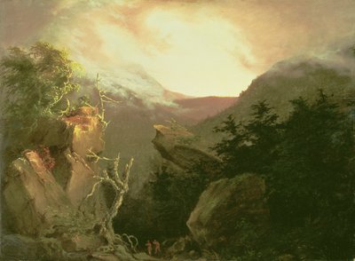Dağda Gün Doğumu, 1826 by Thomas Cole