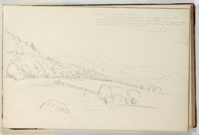 Schroon Gölü Başının Yakınından Schroon Dağı by Thomas Cole
