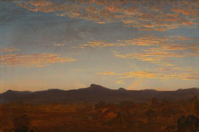 "Catskill Creek" için çalışma by Thomas Cole