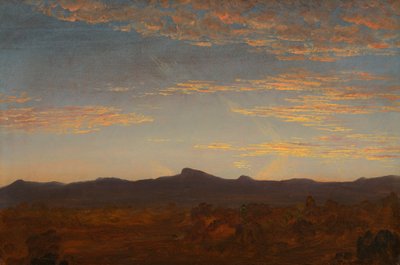 Catskill Creek için Çalışma, c. 18441845. by Thomas Cole