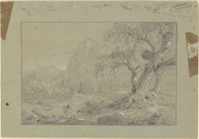 "Dağ Ford" çalışması by Thomas Cole