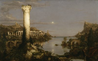 İmparatorluğun Seyri: Issızlık by Thomas Cole