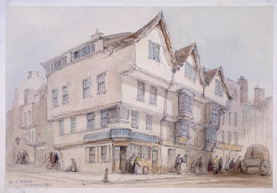 Bevis Marks, Londra, 1854 by Thomas Colman Dibdin