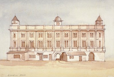 Leadenhall, Londra Şehri, 1850 by Thomas Colman Dibdin