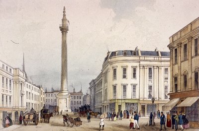 Anıt, Londra, c1855 by Thomas Colman Dibdin