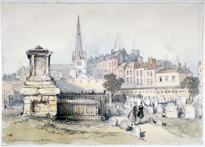Bunhill Fields, Finsbury, Islington, Londra, c1860