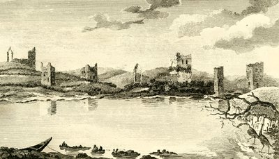 N. Clomines Harabelerinin Görünümü, Co. Wexford, 1791. by Thomas Cook