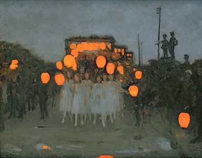 Fener Geçit Töreni c.1918 by Thomas Cooper Gotch