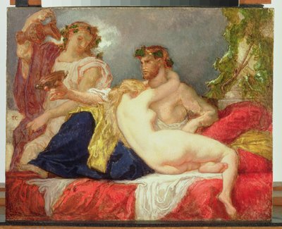 Horace ve Lydia by Thomas Couture
