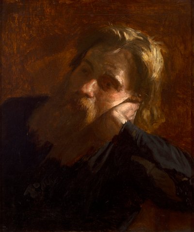 Franklin Schenck (tuval üzerine yağlı boya) by Thomas Cowperthwait Eakins