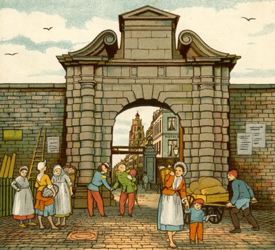Calais, Denize Açılan Kapı by Thomas Crane
