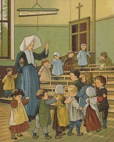 Rouen: okul matkabı (renkli taş) by Thomas Crane