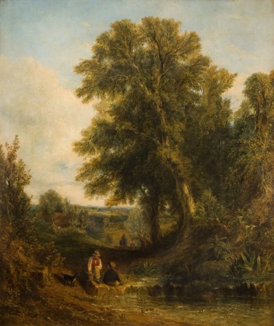 İngiliz Manzarası, 1829. by Thomas Creswick