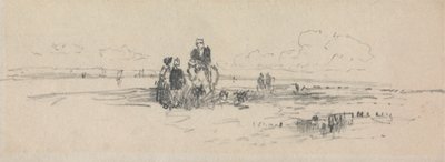 Sahildeki Figürler by Thomas Creswick