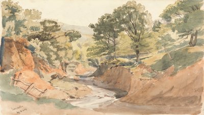 Powerscourt'ta Manzara Manzarası by Thomas Creswick