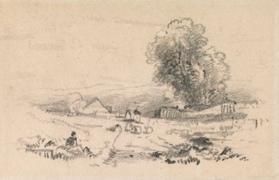 Köye Giden Yol by Thomas Creswick