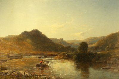 Dolwyddelan (tuval üzerine yağlı boya) by Thomas Danby