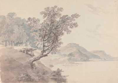 Akbarpur Gaut, yakın Rhotas, Hindistan by Thomas Daniell