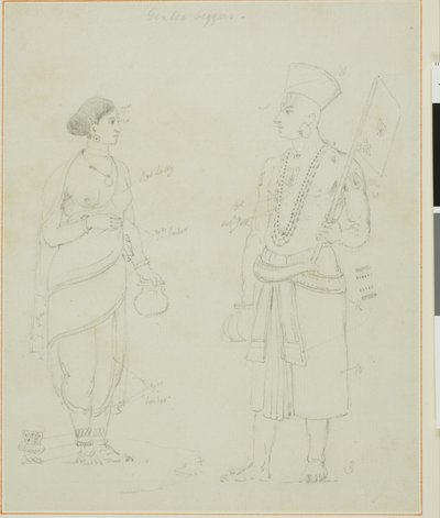 Gintoo Dilencileri by Thomas Daniell