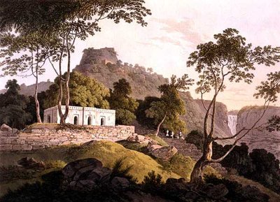 Raje Gaut, Rotas Ghur'a Giden Ana Yol, Bahar, 'Doğu Manzarası: Hindustan'da Yirmi Dört Manzara' by Thomas Daniell