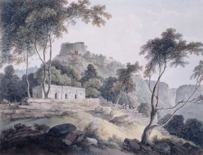 Rajghat, Rohtasgarh, Bihar, by Thomas Daniell
