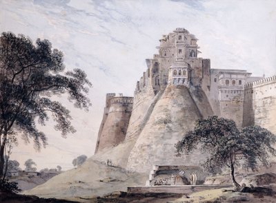 Kalenin görünümü, Jaunpur, Uttar Pradesh, by Thomas Daniell