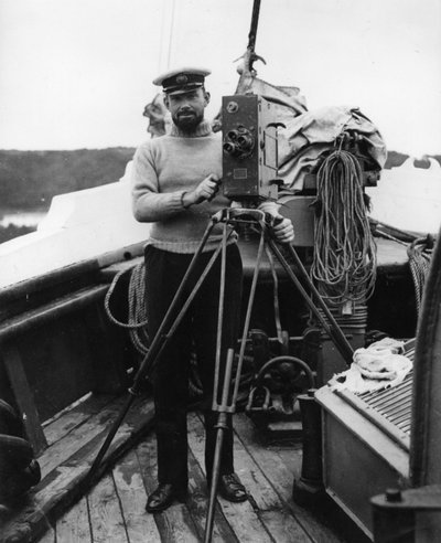 G. H. Wilkins, Sir Ernest Shackleton ile The Quest