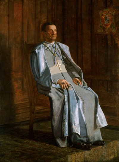 Başpiskopos Diomede Falconio by Thomas Eakins