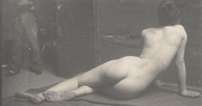 [Arkadan Çıplak Kadın], yakl. 1889., yaklaşık 1889. by Thomas Eakins