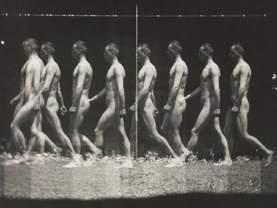 [Yürüyen Adam, Stroboskopik Fotoğraf], 1880