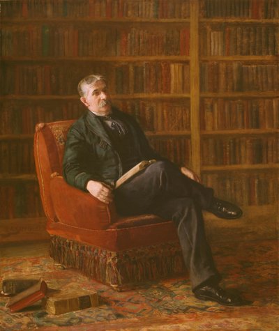 Riter Fitzgerald, 1895. by Thomas Eakins