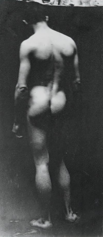 Ayakta Çıplak Samuel Murray, c. 1890-1892. by Thomas Eakins