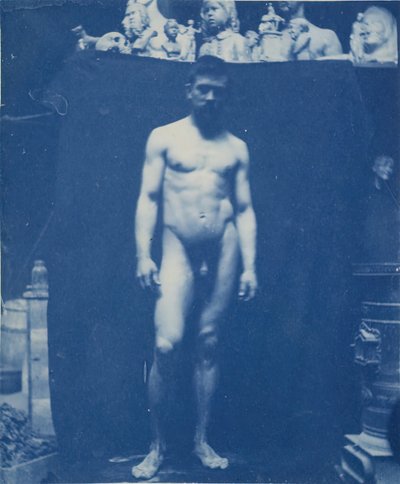 Ayakta Çıplak Samuel Murray, c. 1890-1892. by Thomas Eakins