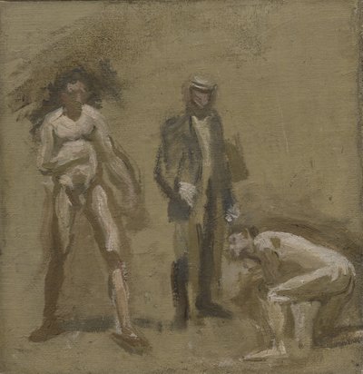 Sayımı Almak, çalışma, 1898 by Thomas Eakins