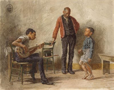 Dans Dersi, 1878. by Thomas Eakins