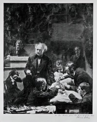 Brüt Klinik, 1876. by Thomas Eakins