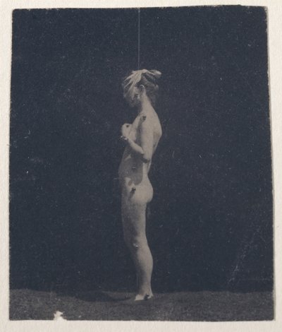 Tanımlanamayan Model, 1884. by Thomas Eakins