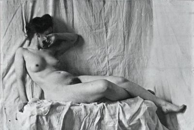 Tanımlanamayan Model, c. 1886-1892. by Thomas Eakins