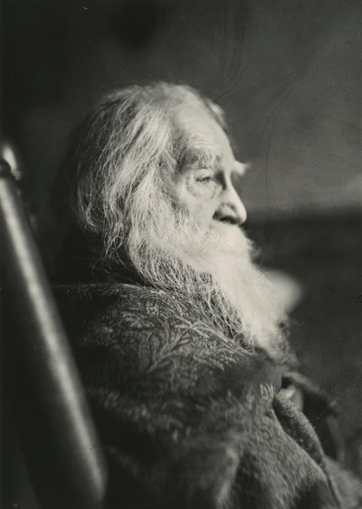 Walt Whitman, Camden, N.J., c. 1891. by Thomas Eakins
