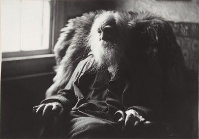 Walt Whitman, Camden, N.J., c. 1891. by Thomas Eakins