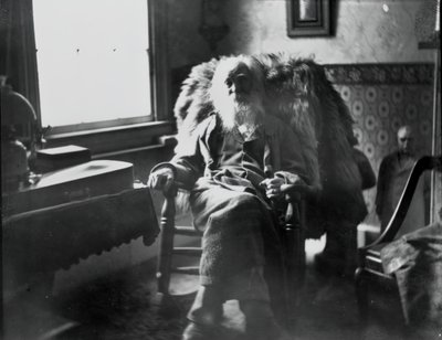 Walt Whitman, Camden, N.J., c. 1891. by Thomas Eakins