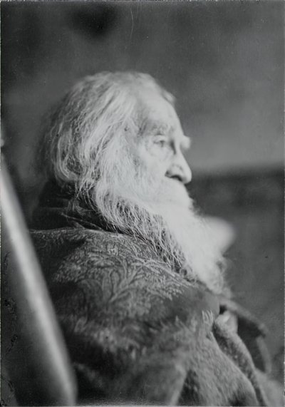 Walt Whitman, Camden, N.J., c. 1891. by Thomas Eakins