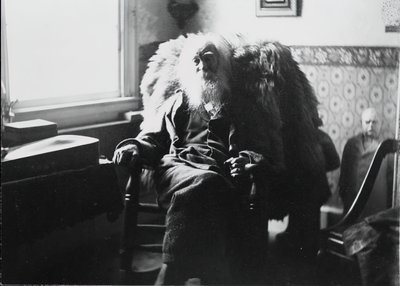Walt Whitman, Camden, N.J., c. 1891. by Thomas Eakins