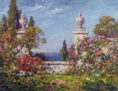 Bir Akdeniz Bahçesi by Thomas Edwin Mostyn