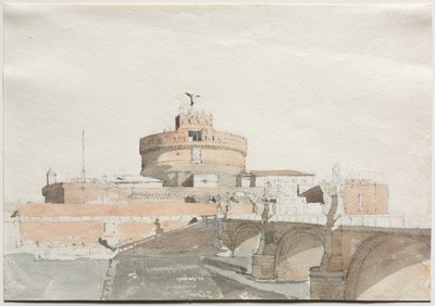 Castel Sant'Angelo by Thomas Ender