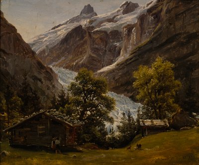 Grindelwald, İsviçre by Thomas Fearnley